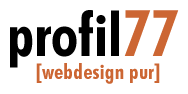 profil77 - webdesign pur